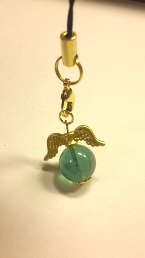 天使の12mm玉ストラップ