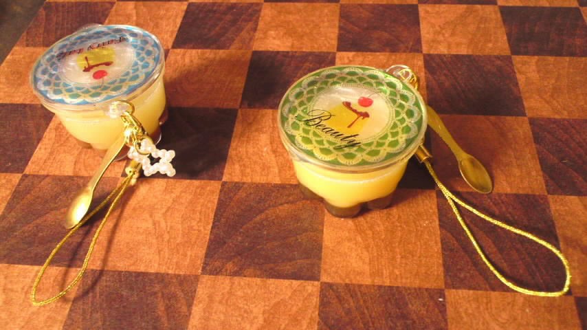 プリンのアクセサリー★フェイクスイーツ