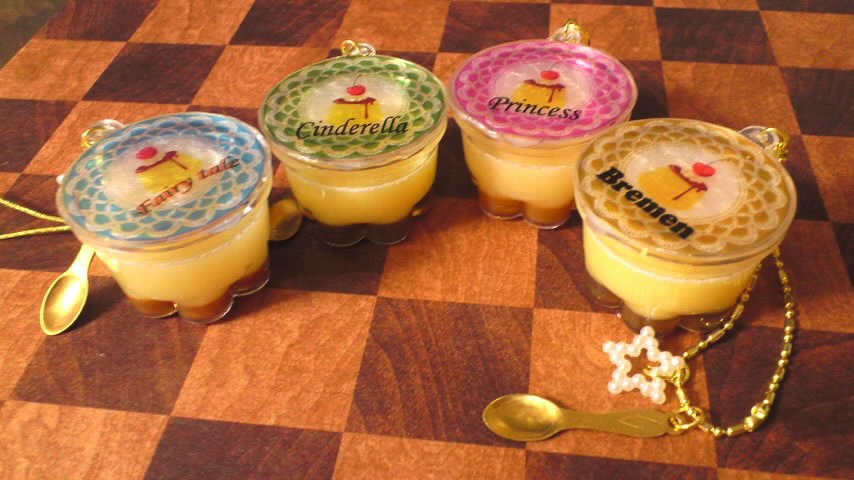 プリンのアクセサリー★フェイクスイーツ