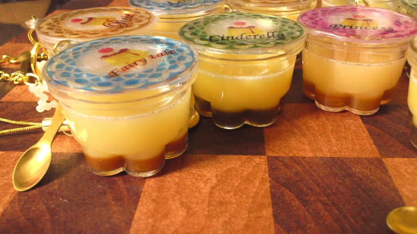 プリンのアクセサリー★フェイクスイーツ