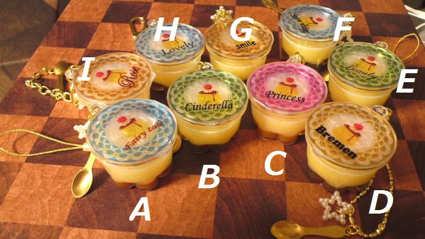 プリンのアクセサリー★フェイクスイーツ