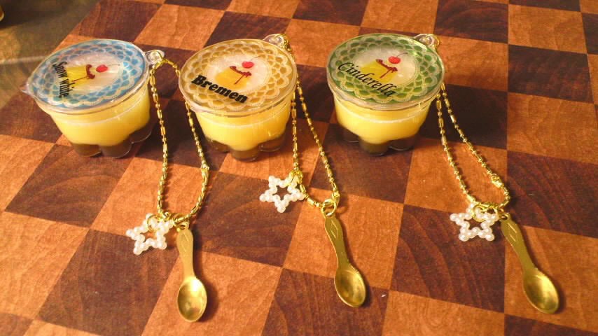 プリンのアクセサリー★フェイクスイーツ