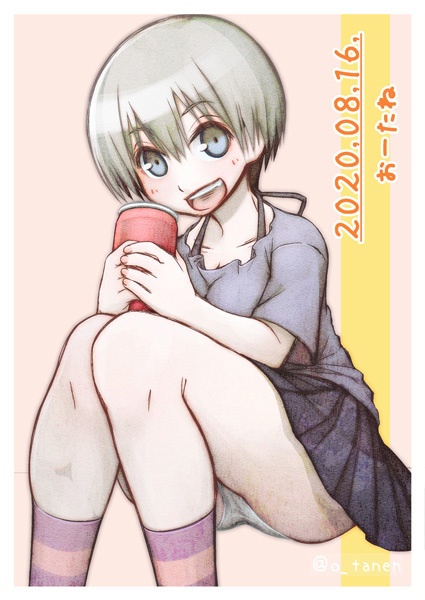 2020 夏 エアスケブ（宇崎 花）【おまけ用 イラスト】