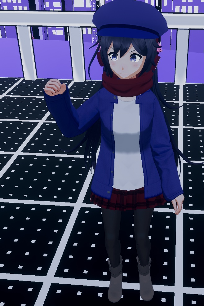 (Free) [VRoidVRMモデル] Chizuru 3D Model - oli-lives - 2/5