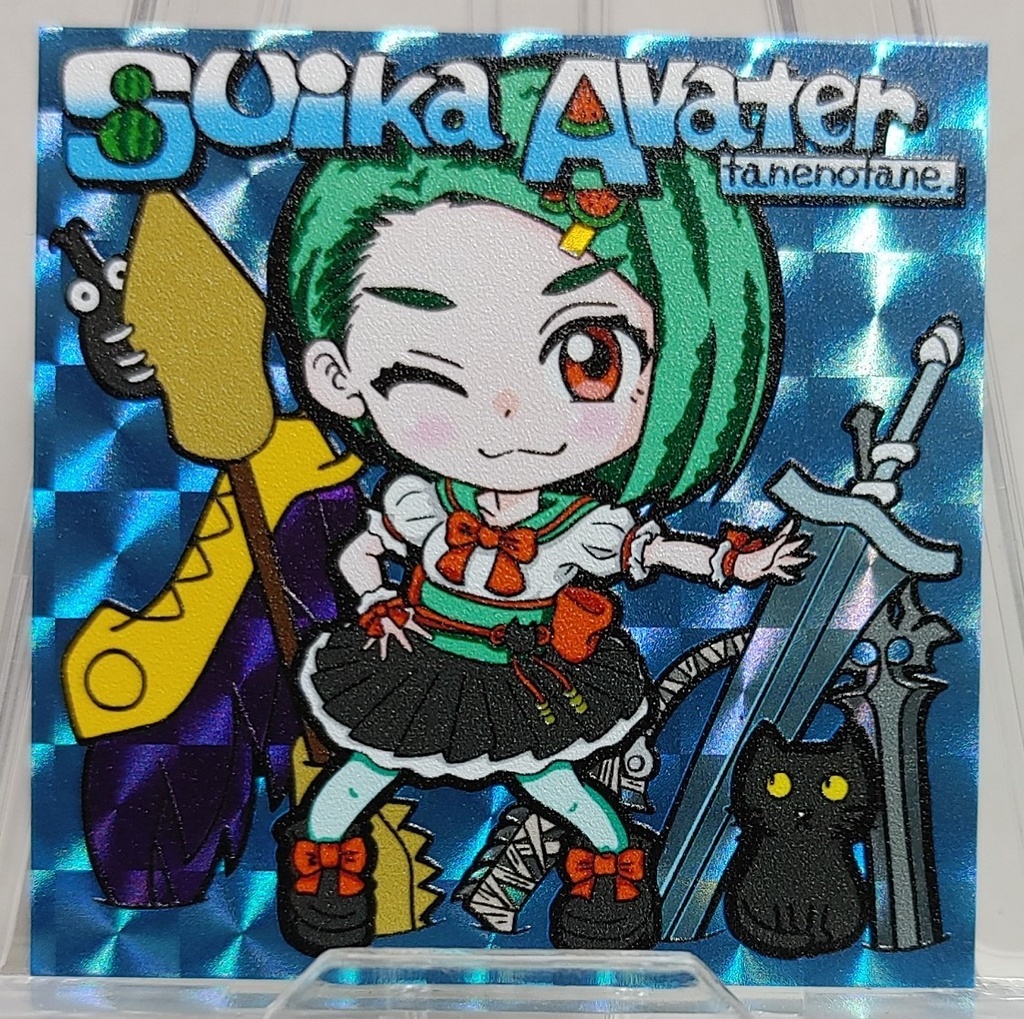 スイカ·アバター　自作シール