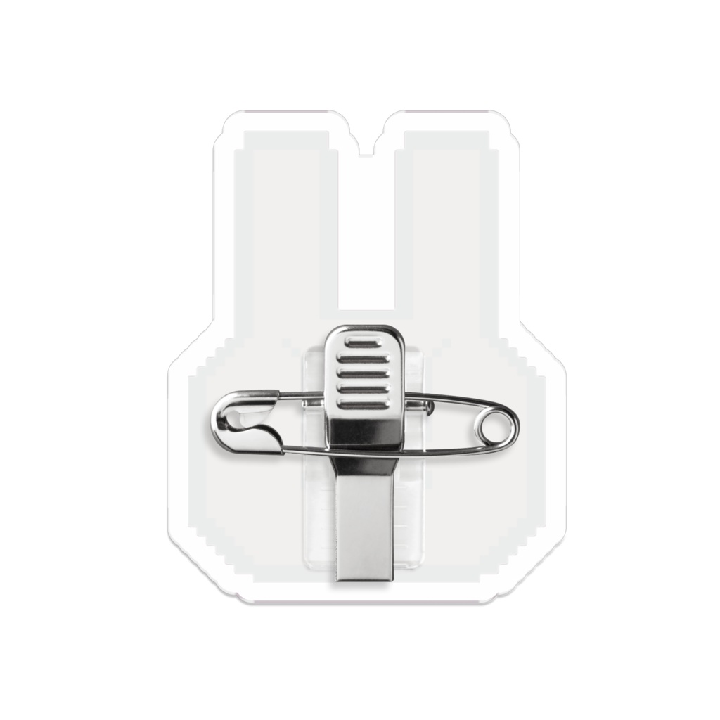 うさうさぎのバッジ