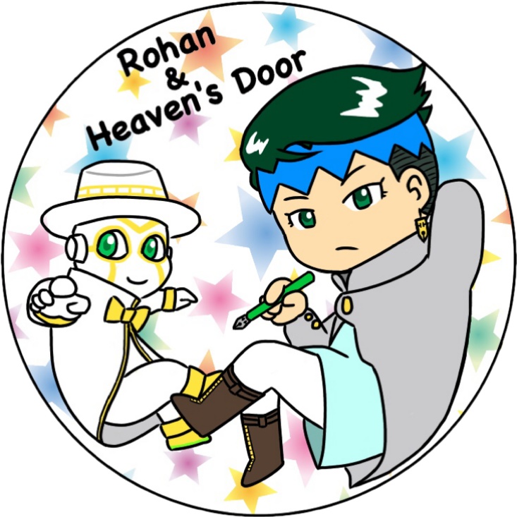 アクリルキーホルダー(岸辺露伴&ヘブンズ・ドアー)