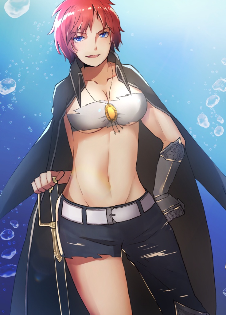 【立ち絵素材】女海賊