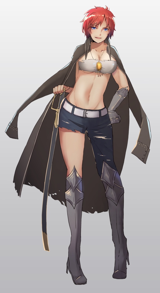 【立ち絵素材】女海賊