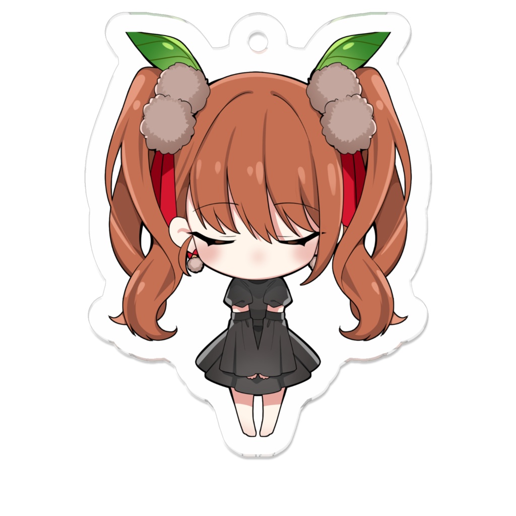 夢向せつなおじぎキーホルダー(ルーガちゃんの式服風衣装)
