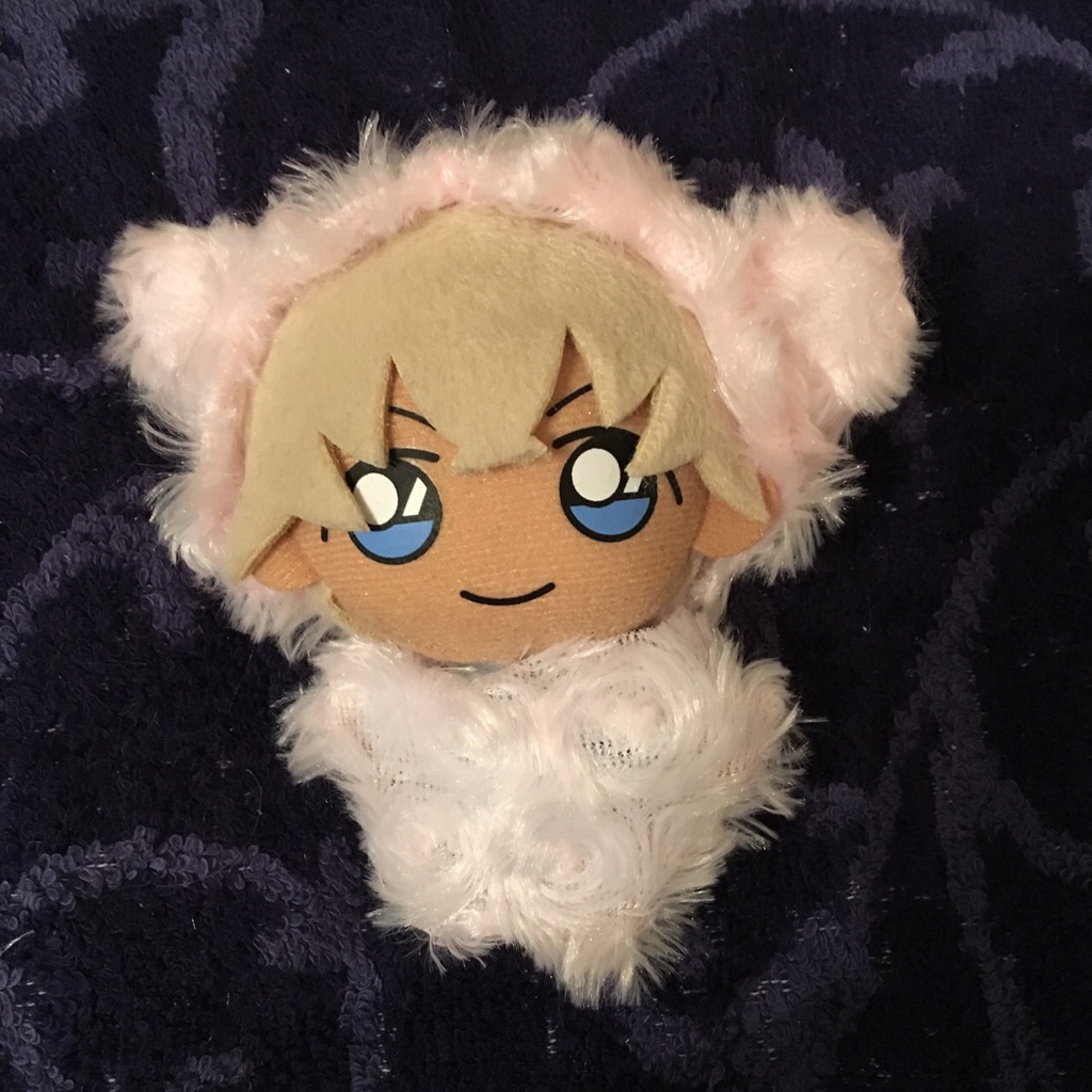 あむぬい 着ぐるみ 耳マグネット式 ピンク色