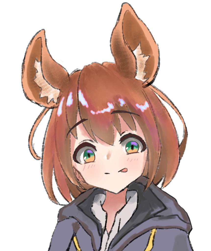 psdtool対応　立ち絵 ゲーム実況　静止画素材　タムランちゃん