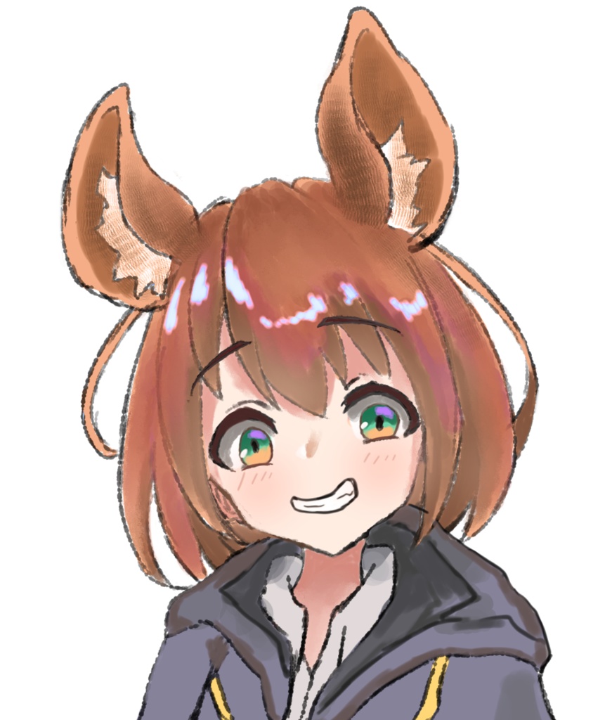 psdtool対応 立ち絵 ゲーム実況 静止画素材 タムランちゃん