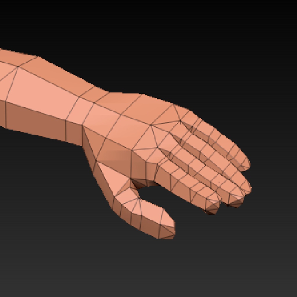 【SD系素材モデル】凡用型SDキャラクター3Dモデル