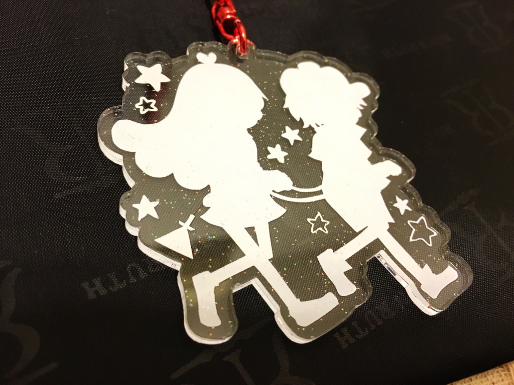 ツインズアクリルキーホルダー