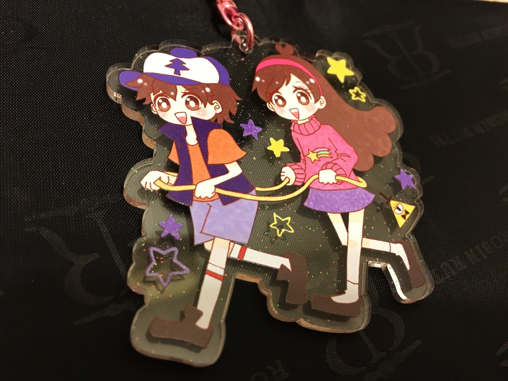 ツインズアクリルキーホルダー