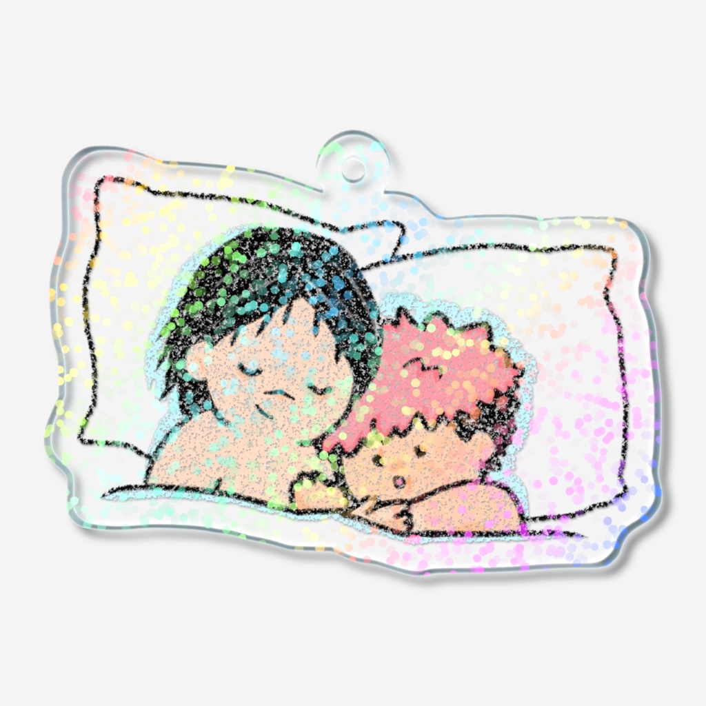 脹虎おやすみアクキー
