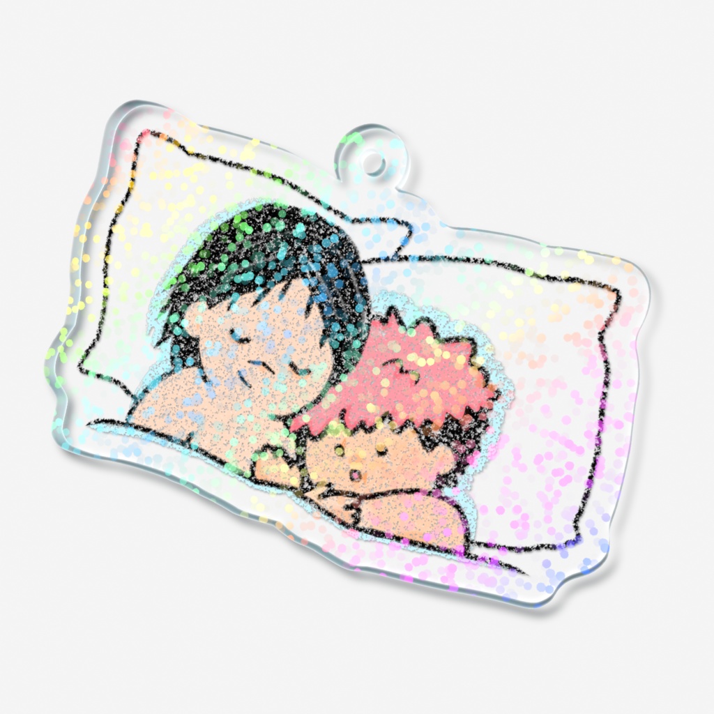 脹虎おやすみアクキー