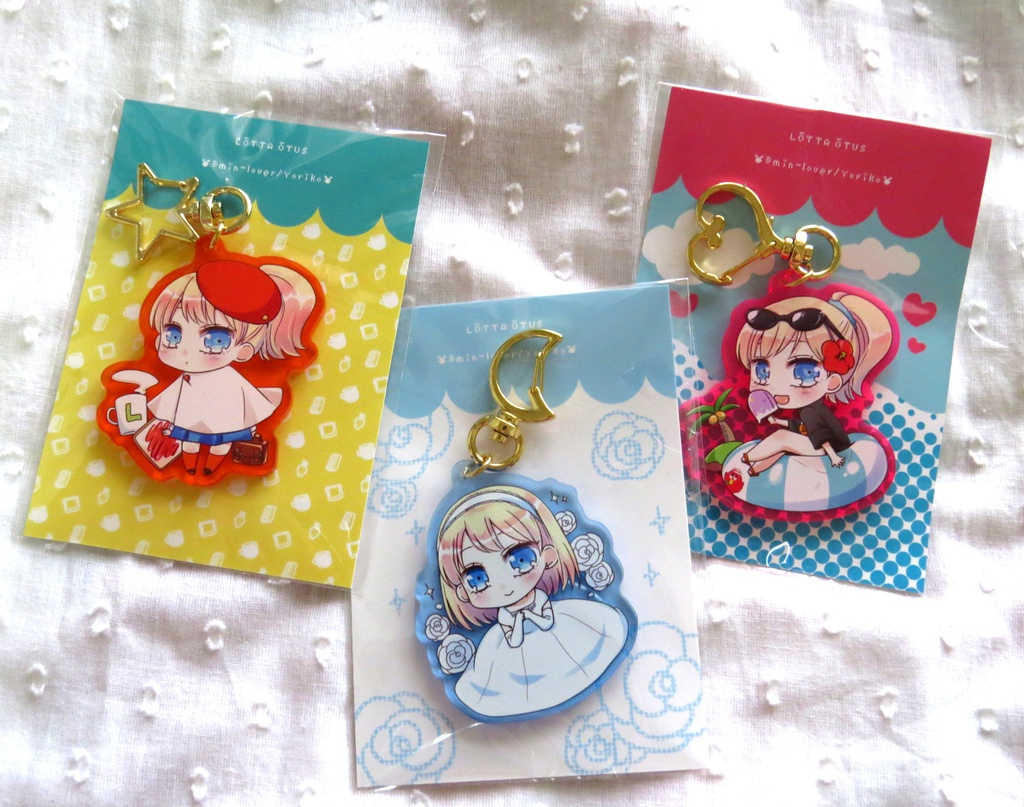 アクリルキーホルダー