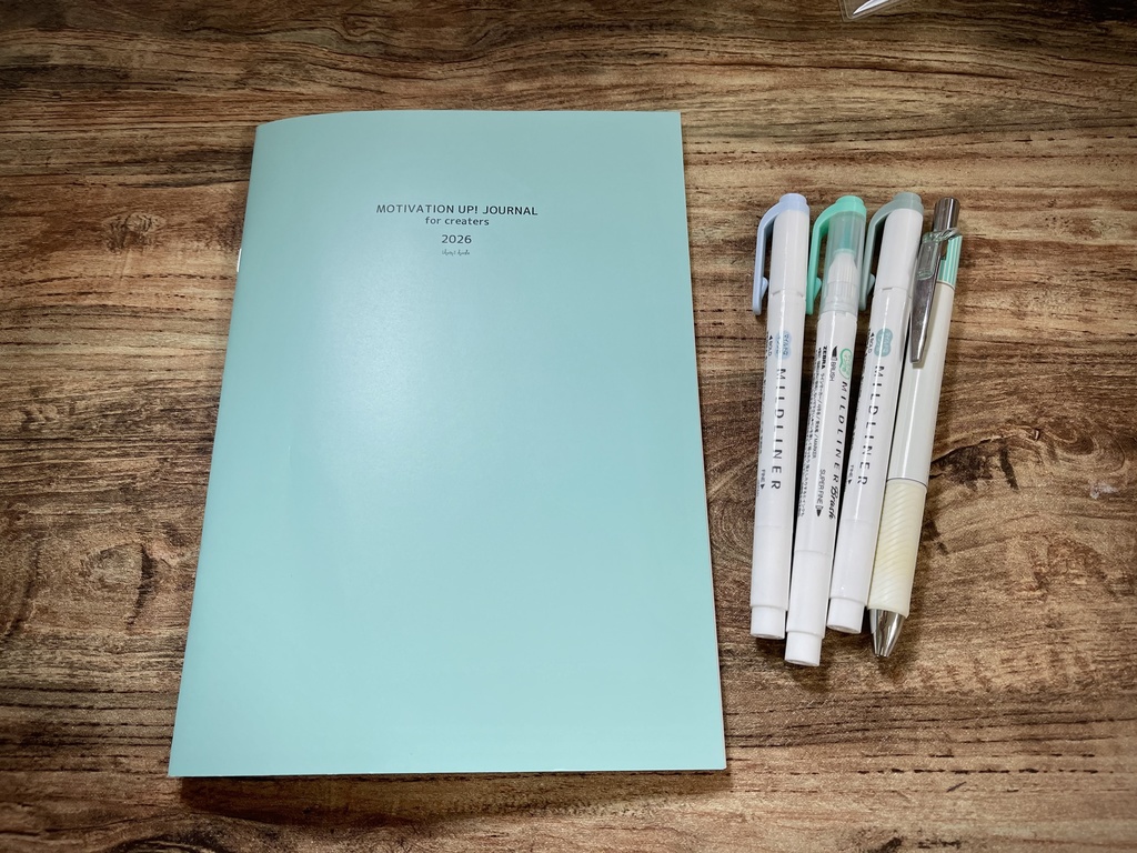 モチベーションUP!手帳〈2026年マンスリー〉+手帳のセットアップ動画〈購入者限定〉