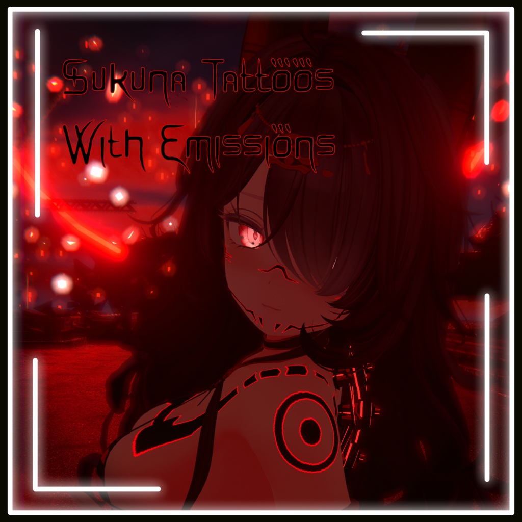 Sukuna Tattoos - ( Manuka / Selestia / Lime / Chiffon / Rusk / Velle ) - スクナタトゥー(マヌカ / ラスク / セレスティア / ライム / シフォン / ヴェール)