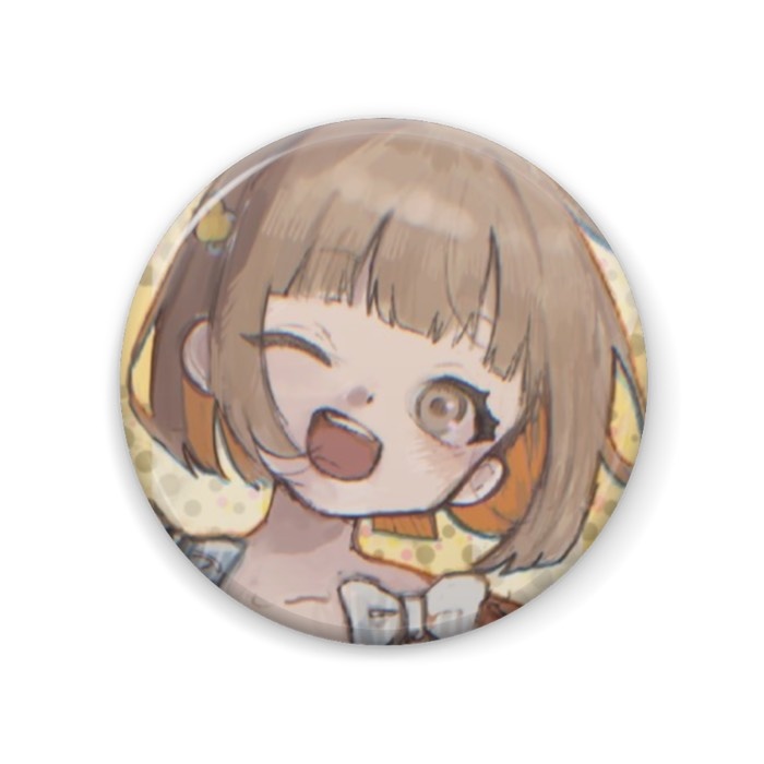 限定缶バッジ