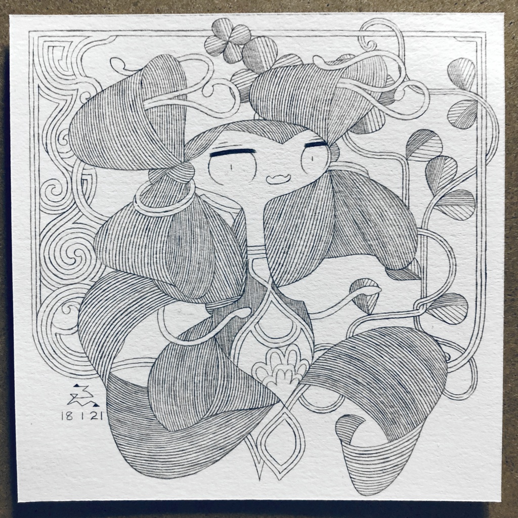 【原画】へびいちご01