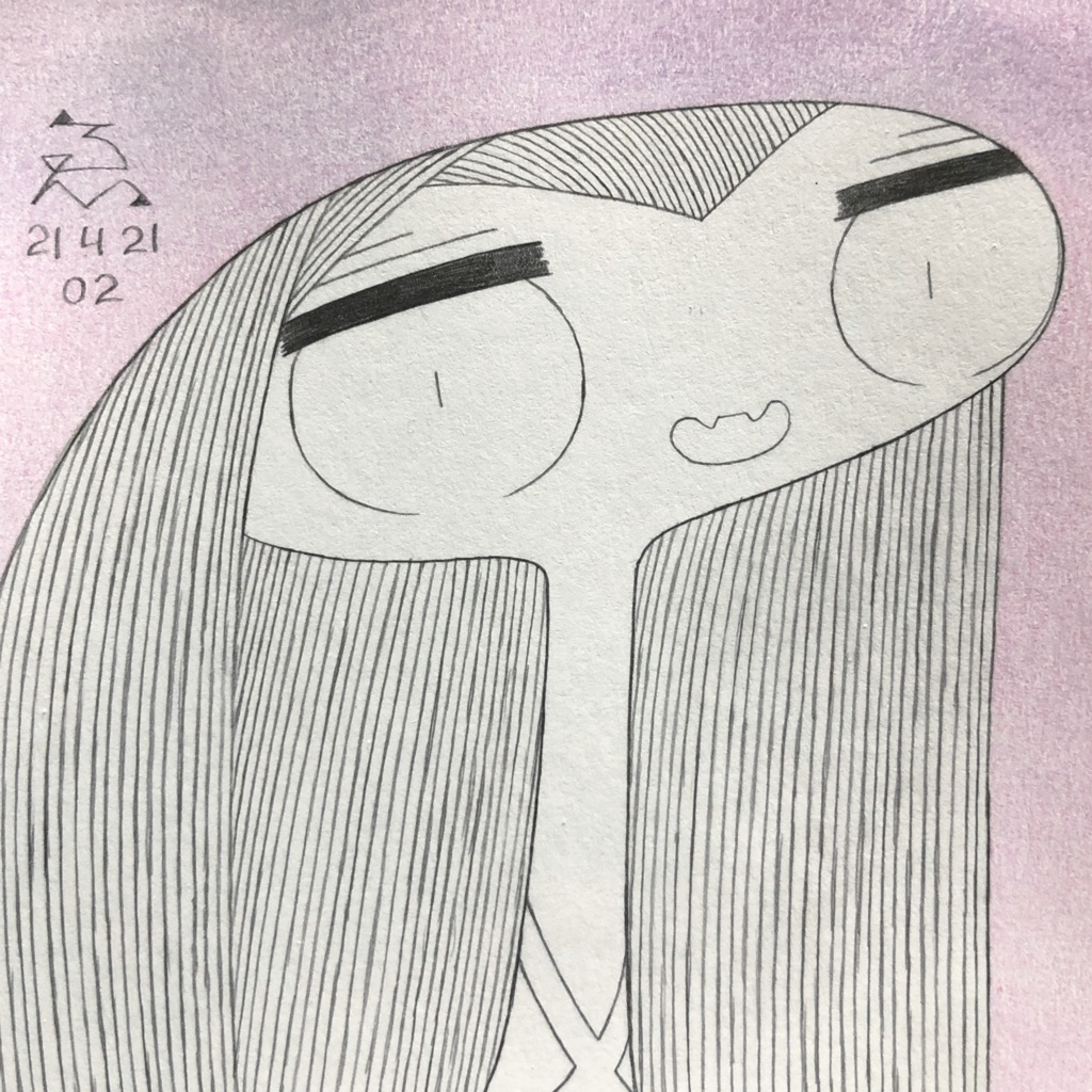 原画「へびいちご（２０）」