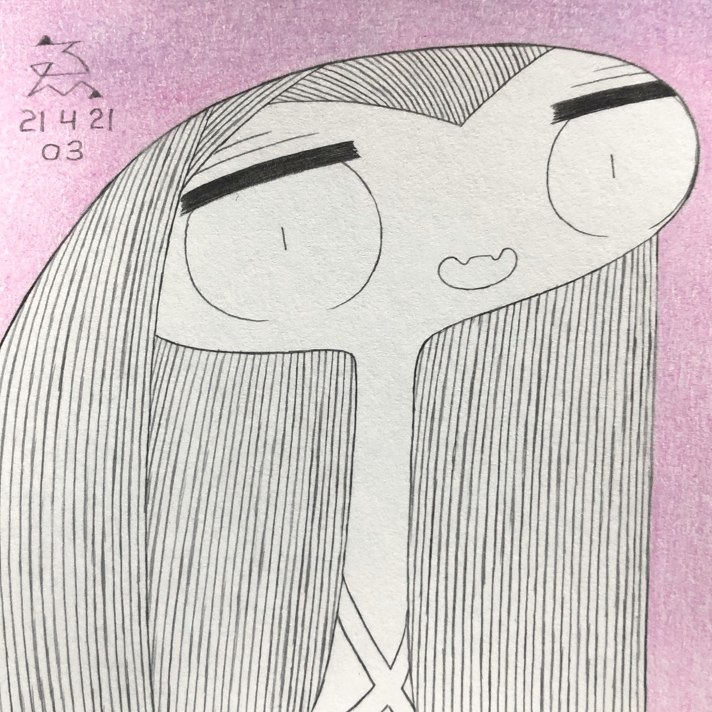 原画「へびいちご（２１）」