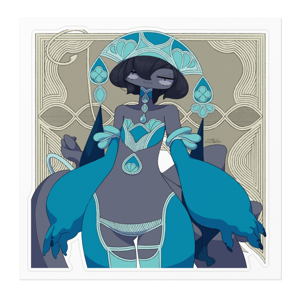 【ステッカー】わになし2025霜月24