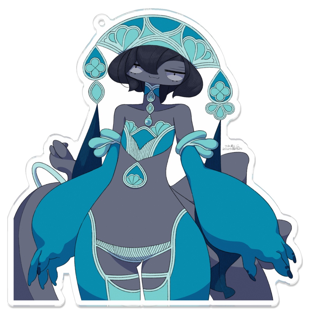 【アクリルキーホルダー】わになし001