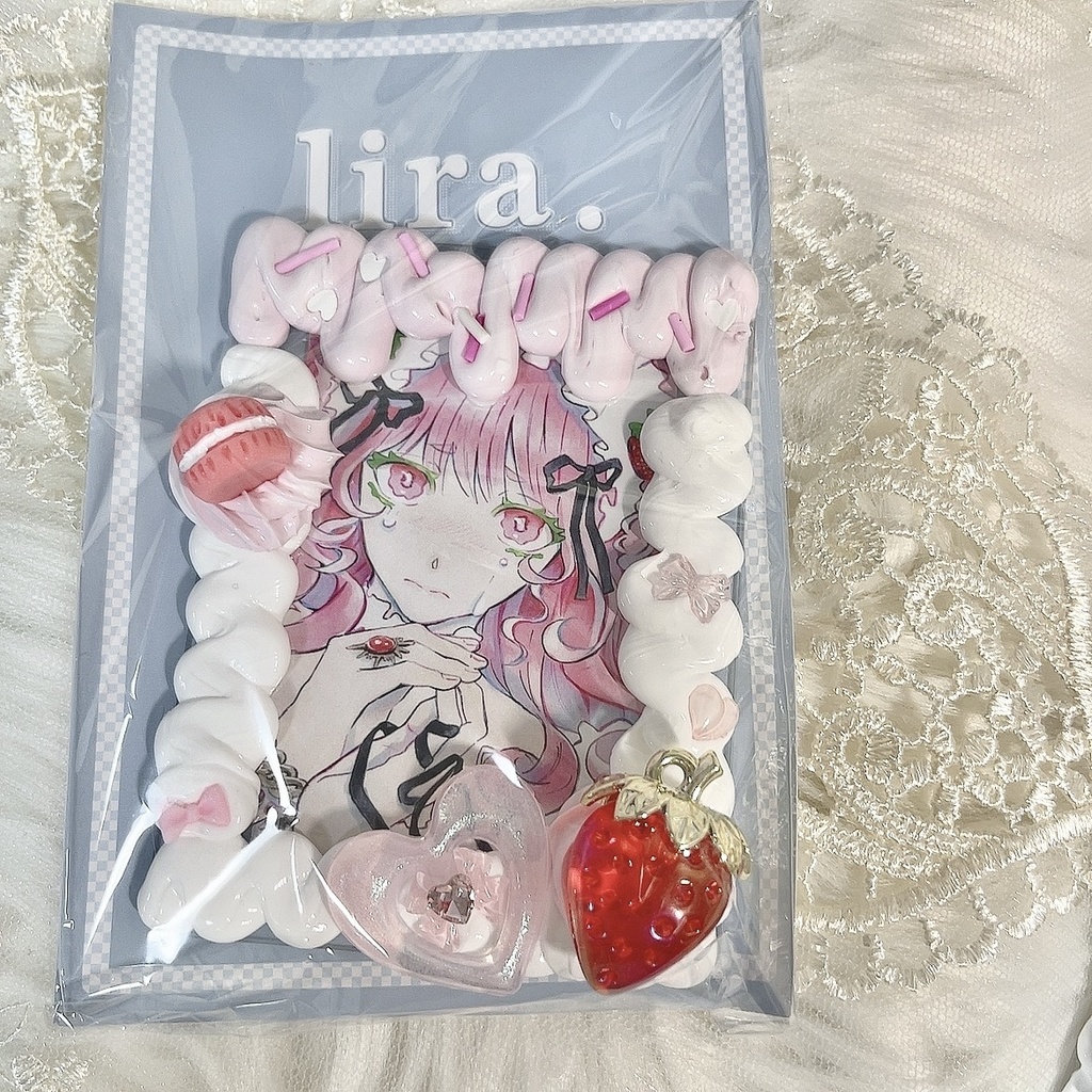 【お菓子シリーズ】 ホイップデコ 硬質ケースデコ