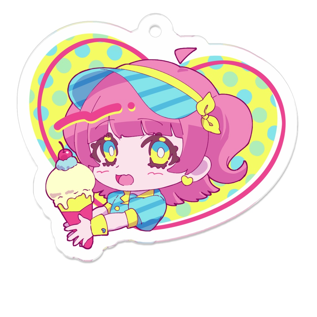 ときめきダイナー あいすちゃん アクリルキーホルダー