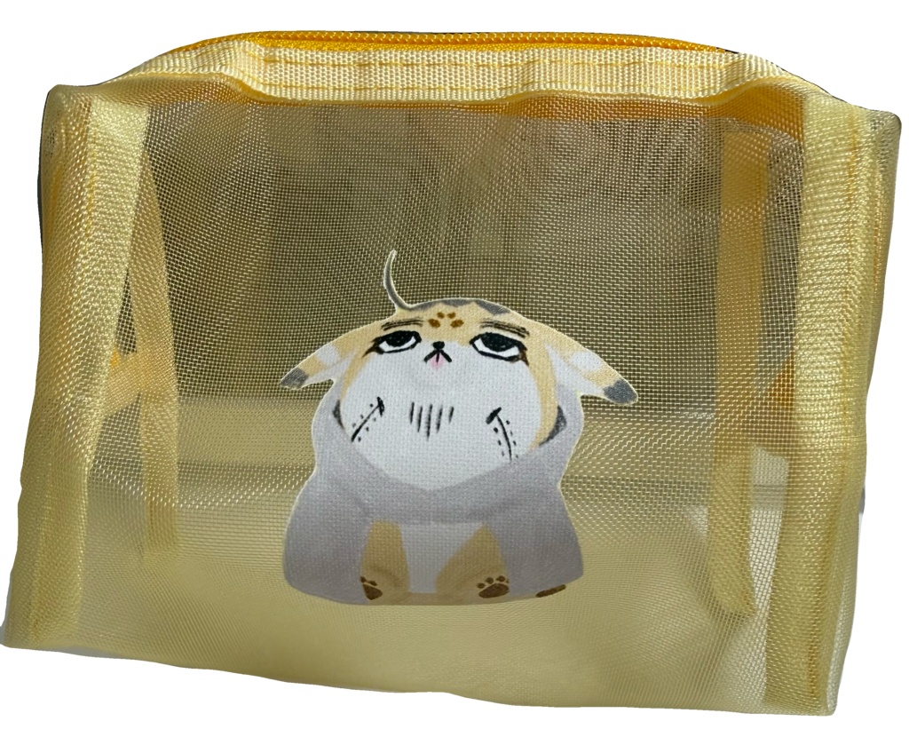 フォゼ尾ちゃんころころメッシュポーチ
