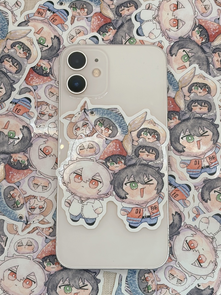 【ヒプぬい】もりもりステッカーセット