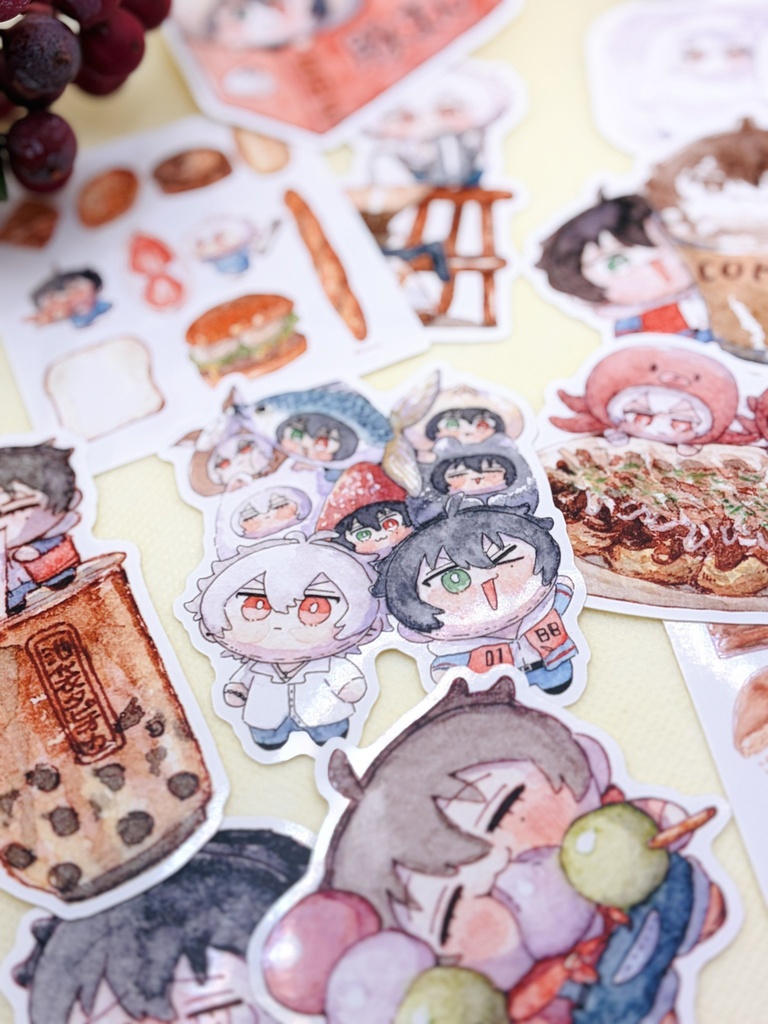 【ヒプぬい】もりもりステッカーセット