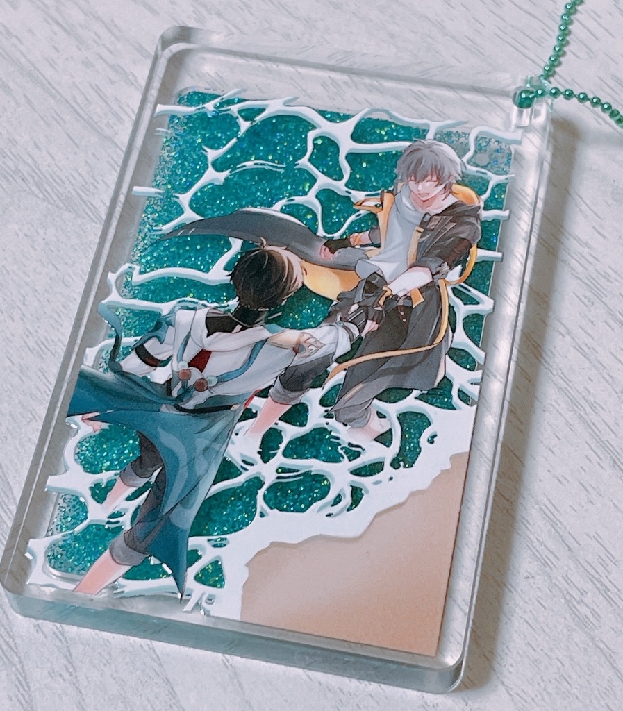 グリッターアクキー