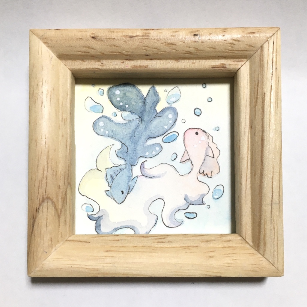 ミニ原画3 ベタ