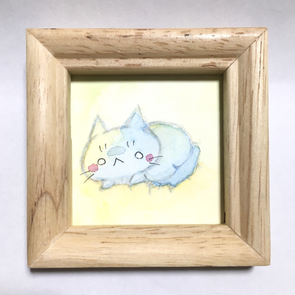 ミニ原画5 ねこ