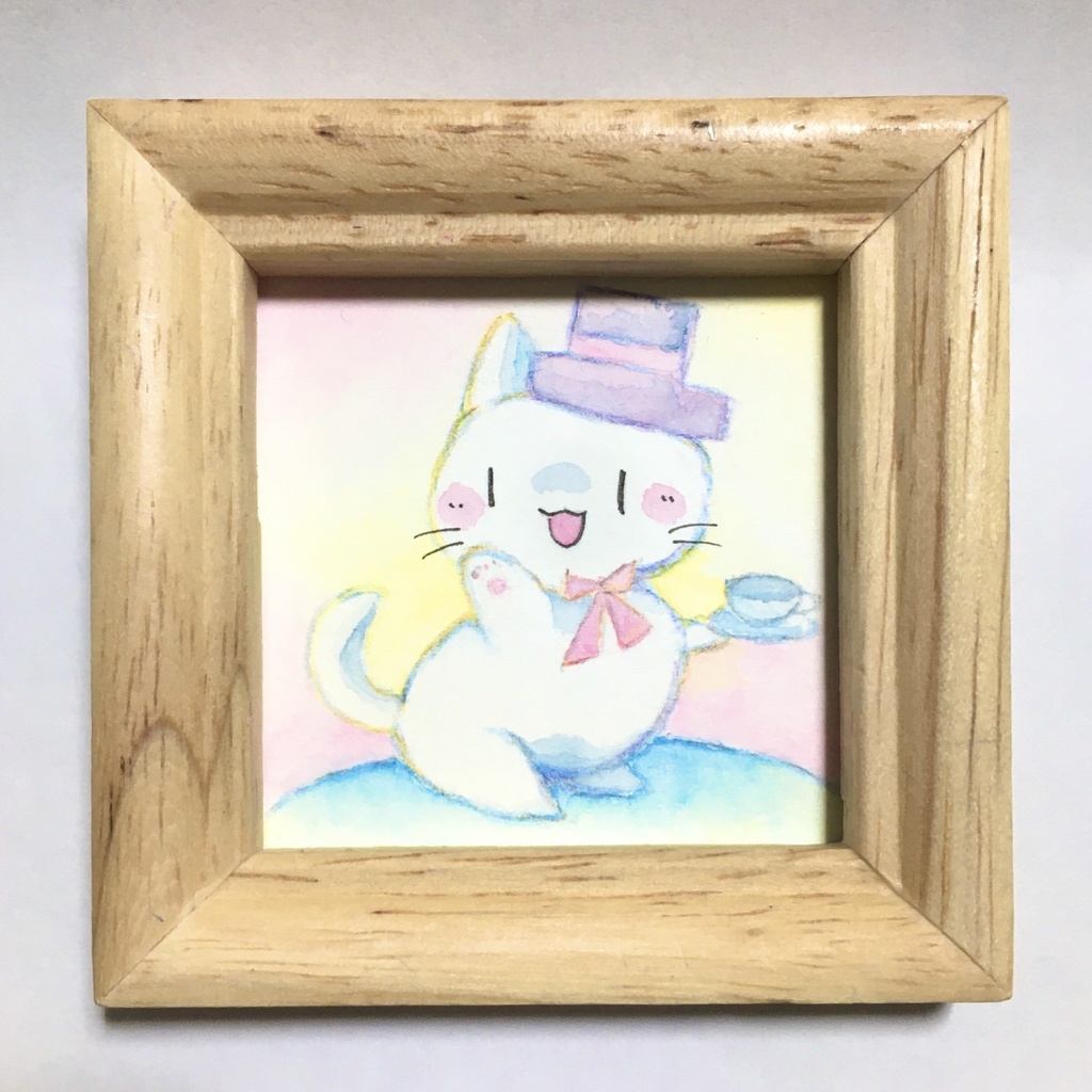 ミニ原画11 ねこ