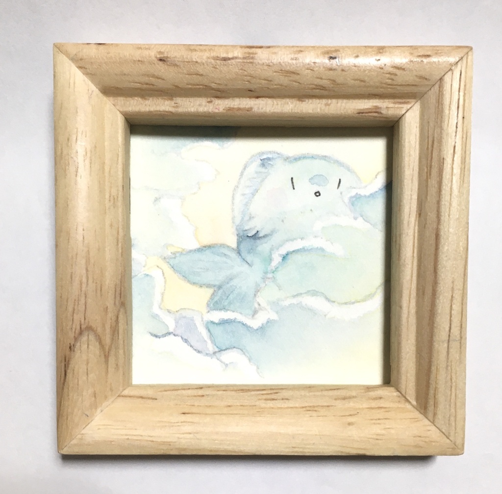 ミニ原画25 さかな