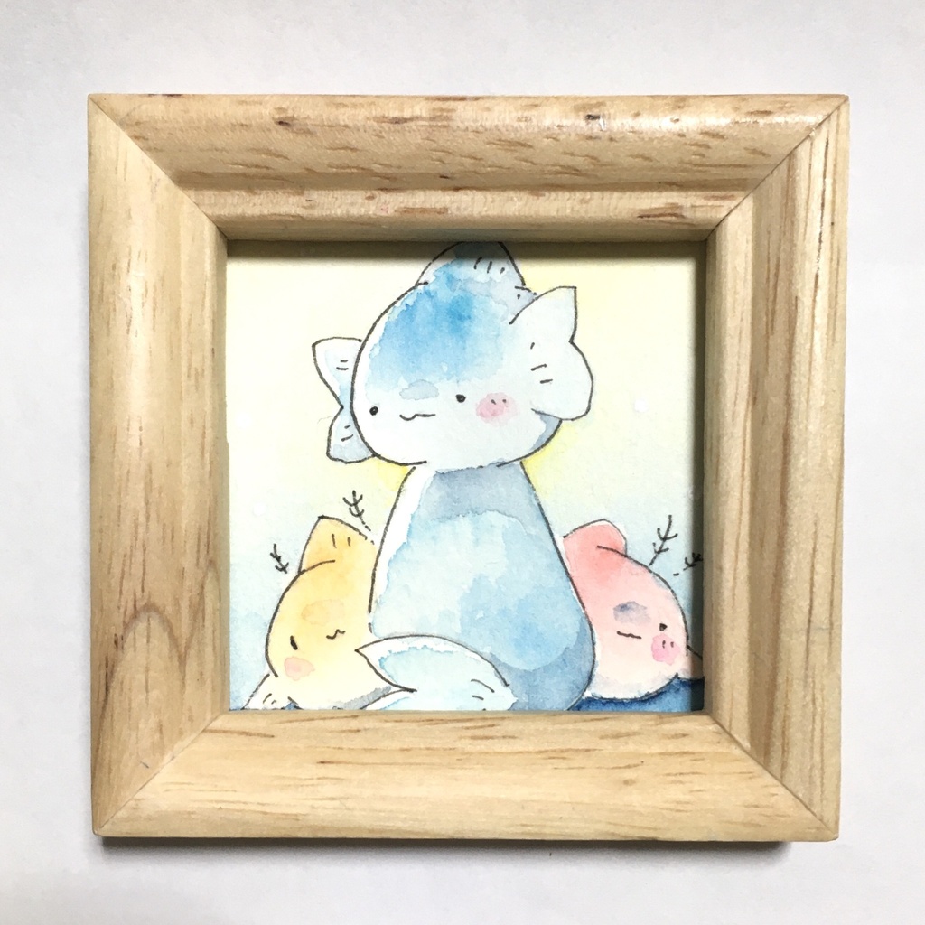 ミニ原画26 さかな