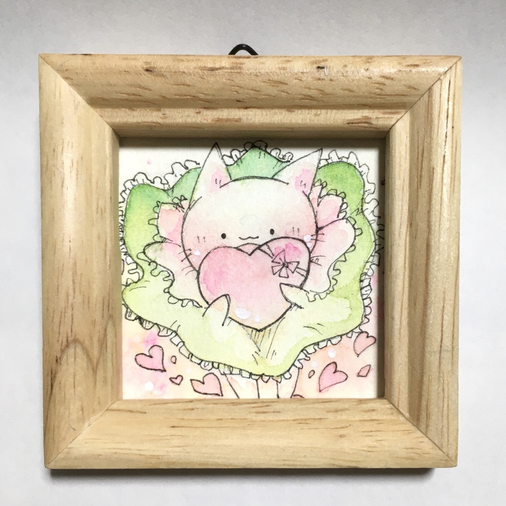 ミニ原画30 ねこ