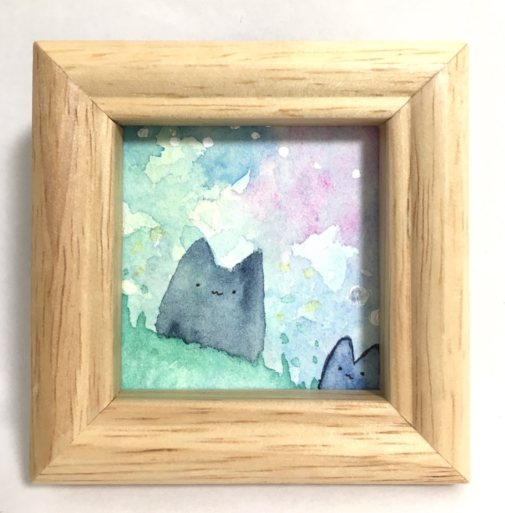 ミニ原画　水彩