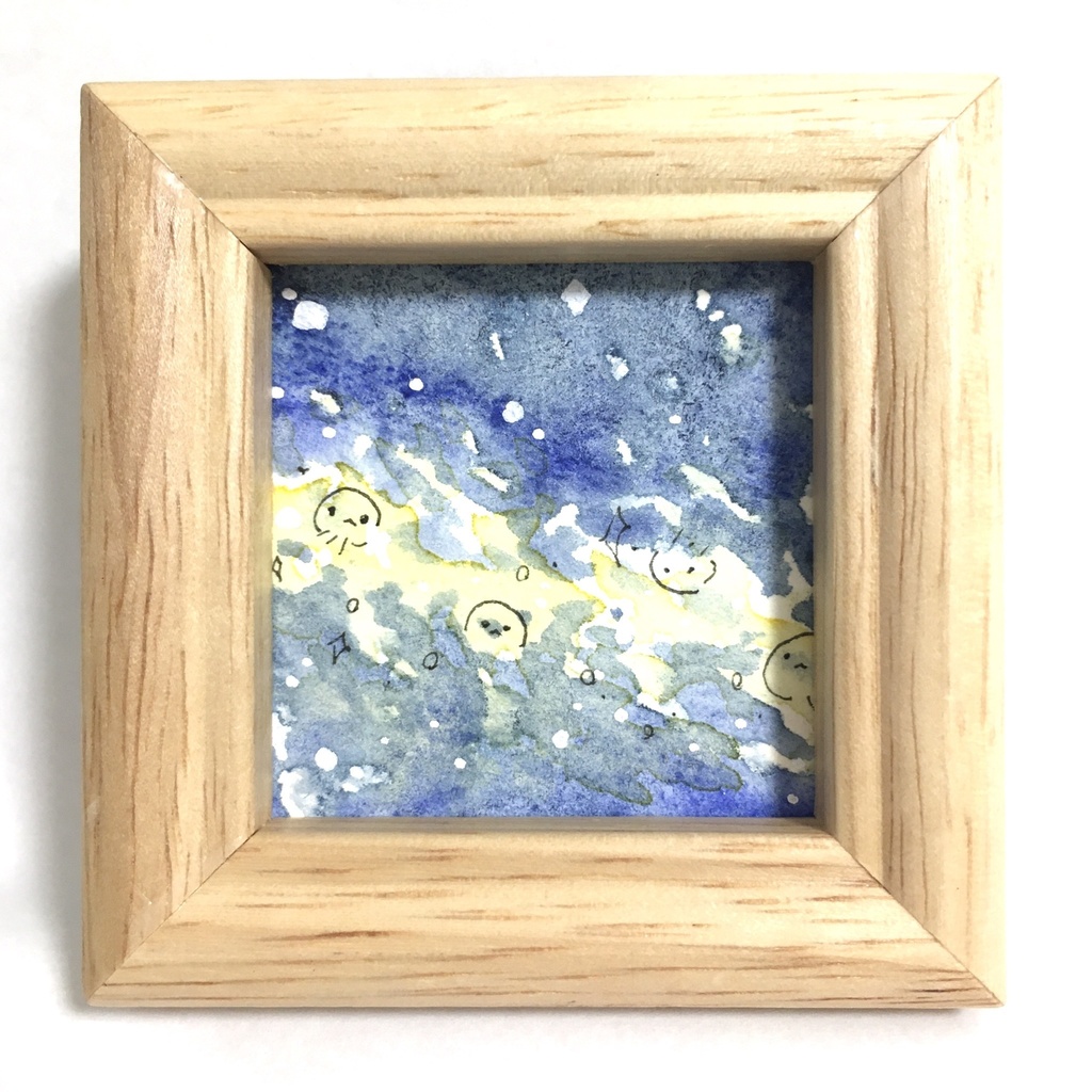 ミニ原画　くらげ
