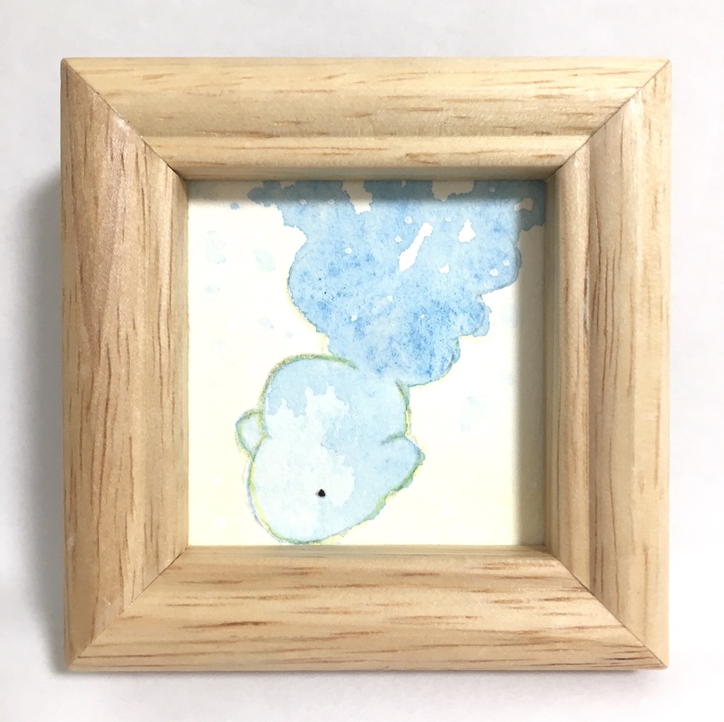 ミニ原画　さかな