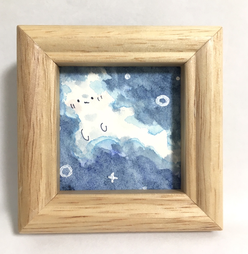 ミニ原画　水彩
