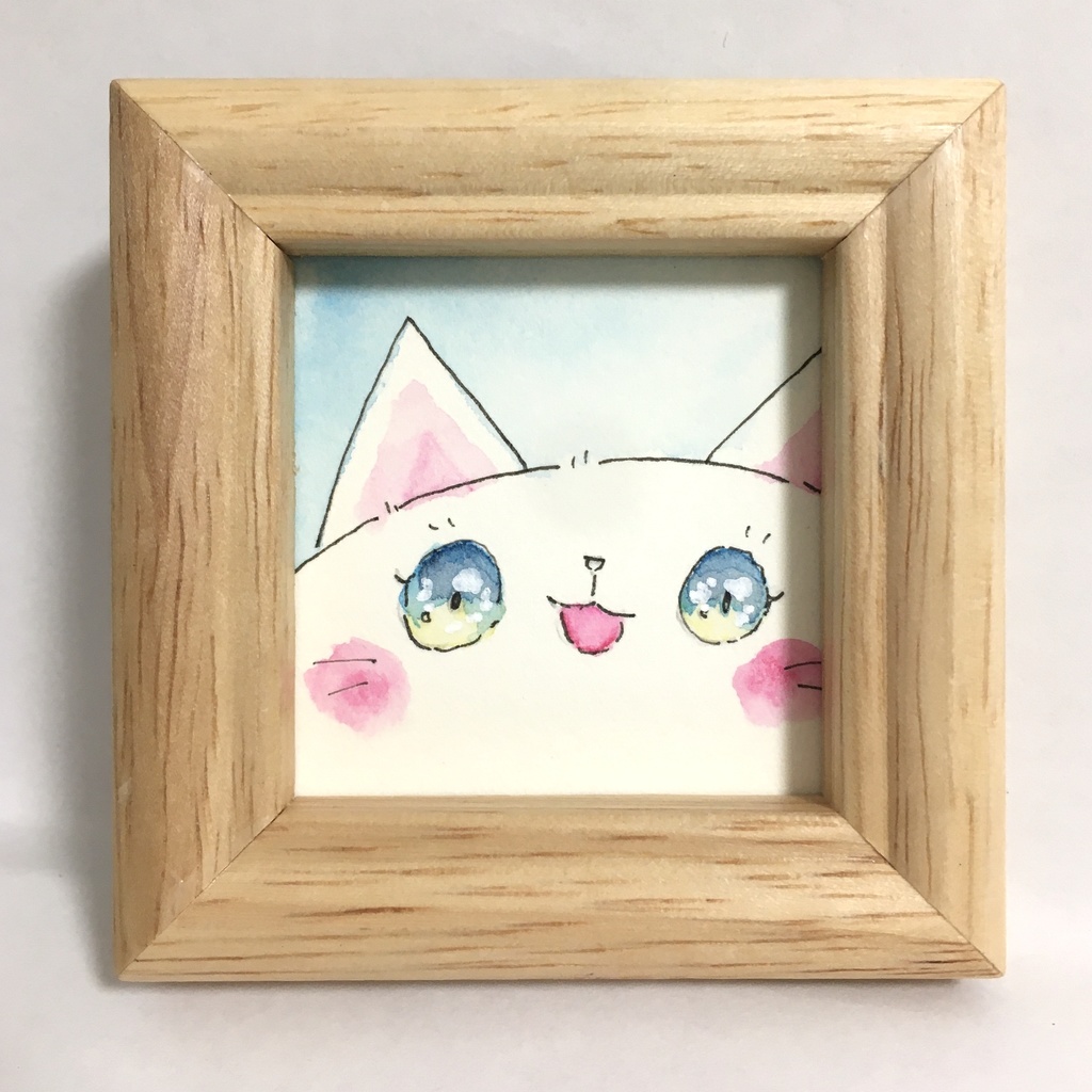 ミニ原画　ネコ