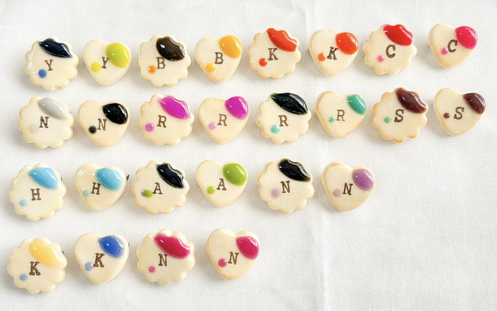 クッキーブローチ ブルロver.