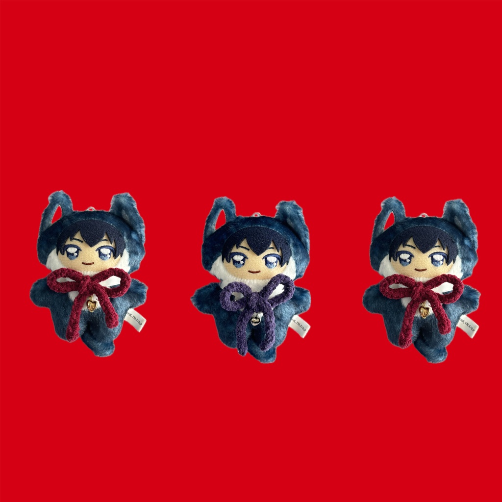 【ちみケモ】リボンマフラーーチャーム付きタイプー